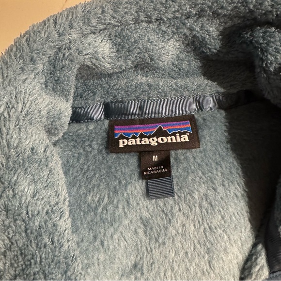 Patagonia Women's Re-Tool Snap-T® Fleece Pullover Abalone Blue - Picture 4 of 4